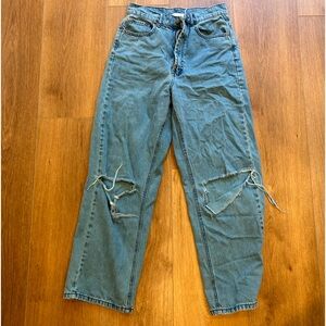 Wide leg, high rise BDG Jeans